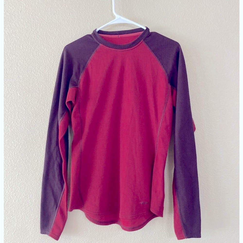 REI midweight base layer performance pink purple women's size x-small